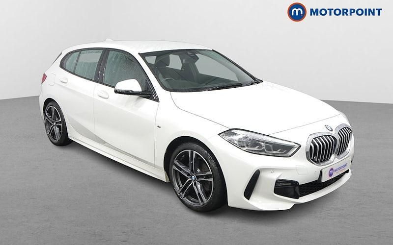 White Used 2021 BMW 118 M Sport Hatchback | £17,899 (Fair price) - Image 1/4