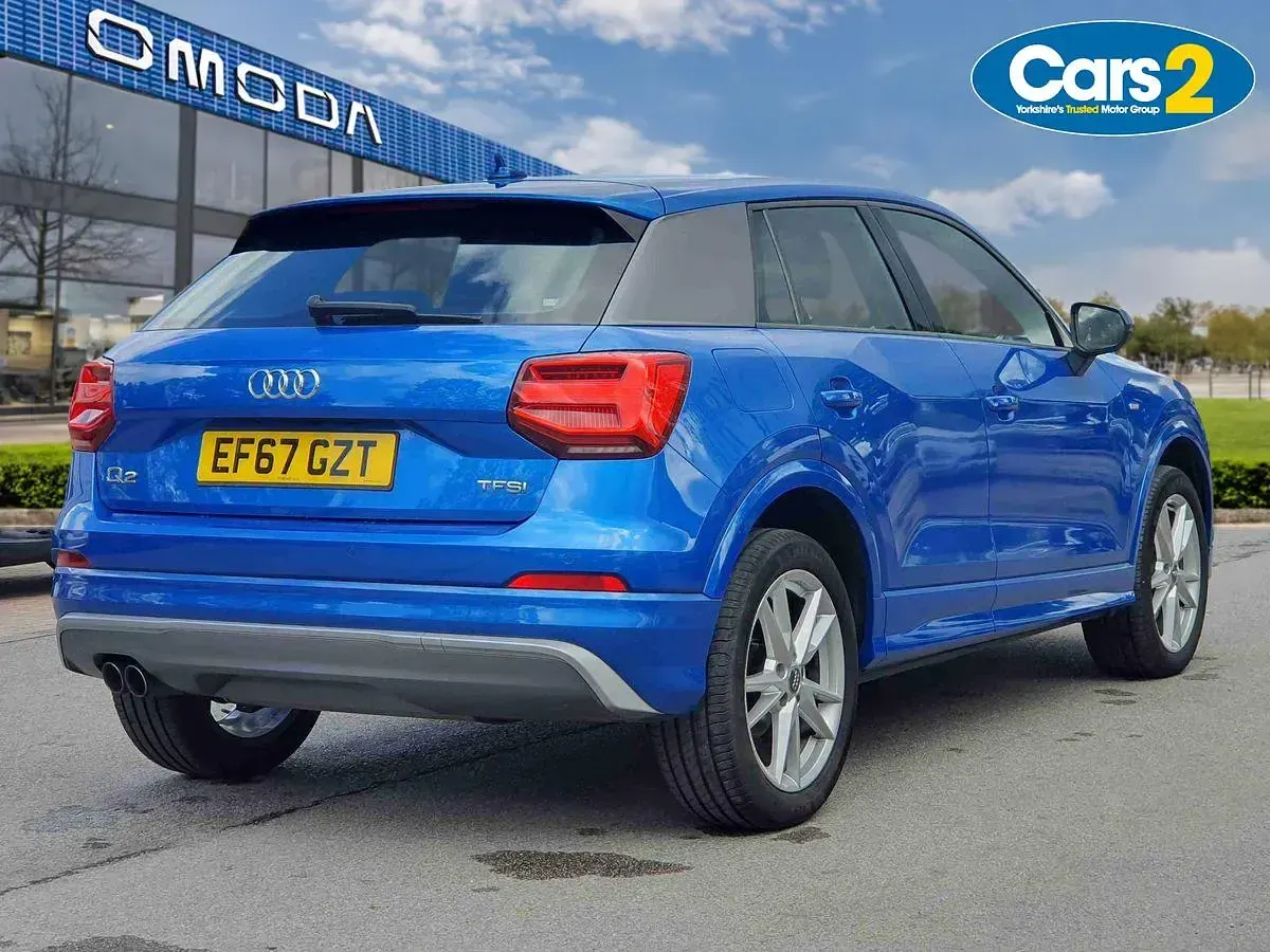 Used Audi Q2 S-Line 150 HP (110 kW) 2017 Blue SUV