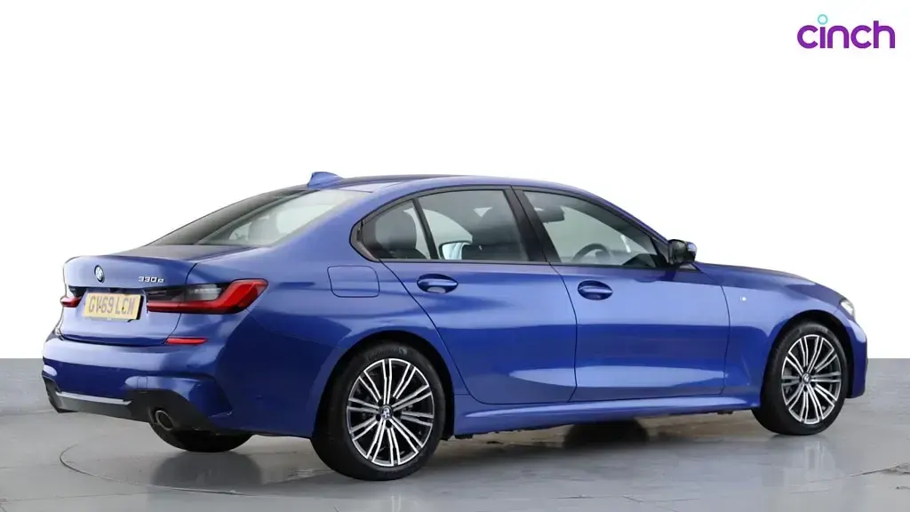 Used BMW 330e M Sport 2019 Blue Sedan