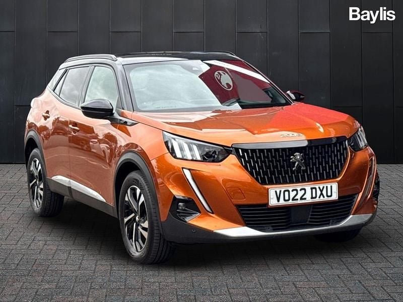 Orange Used 2022 Peugeot 2008 GTi SUV | £15,791 (Fair price) - Image 1/3