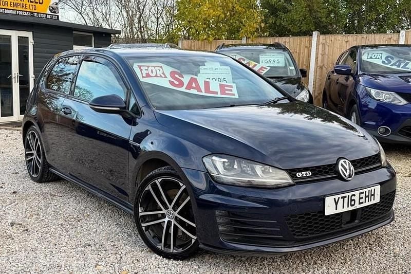 Blue Used 2016 VW Golf VII GTD Hatchback | £9,495 (Fair price) - Image 1/1