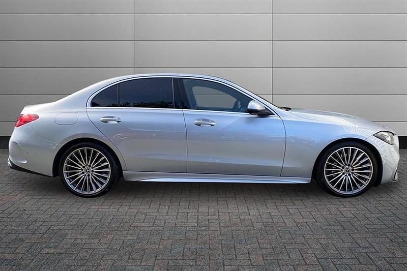 Used Mercedes C300 AMG Line Premium 265 HP (194 kW) 2025 High tech silver Sedan