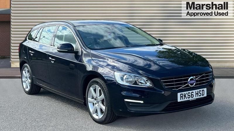 Blue Used 2016 Volvo V60 SE Estate | £13,390 (Fair price) - Image 1/4