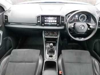 Used Skoda Karoq SE L 116 HP (85 kW) 2020 Blue SUV