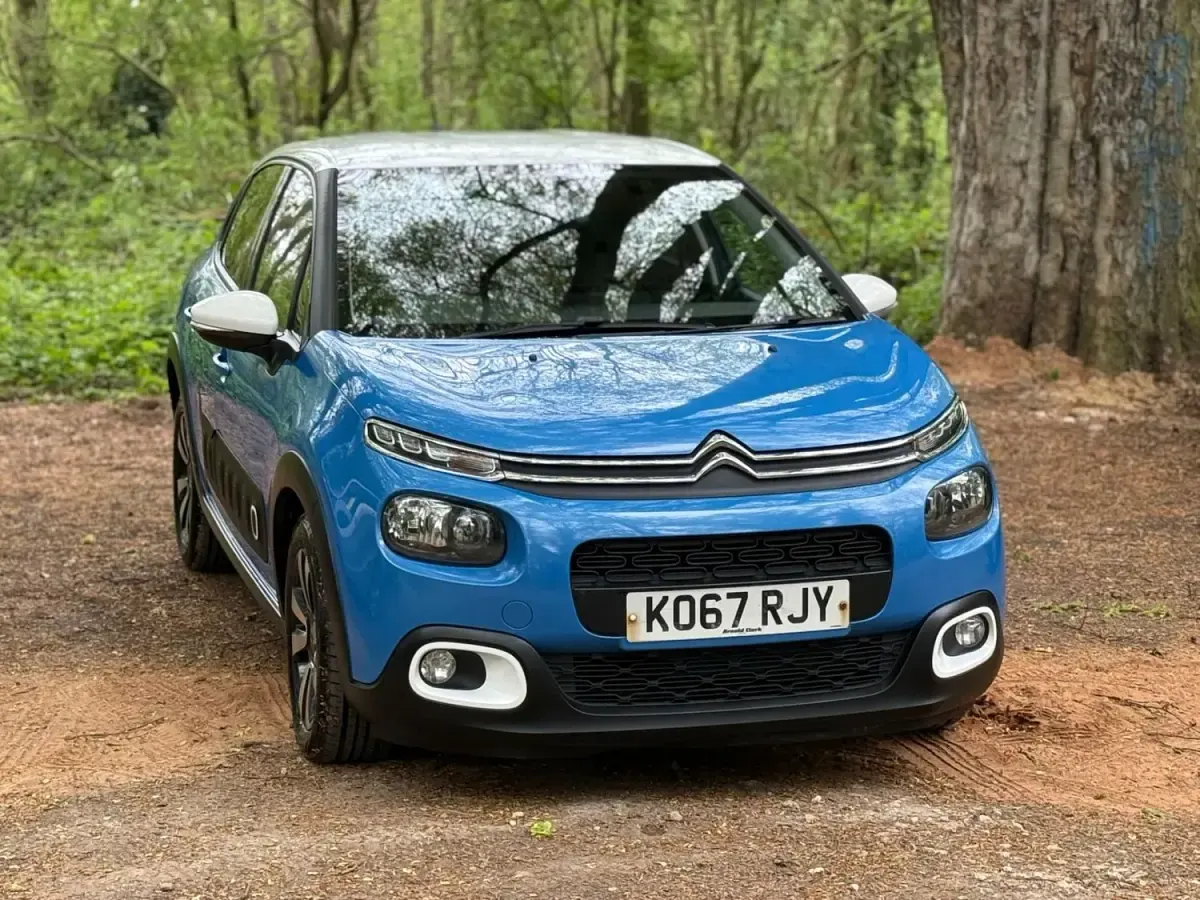 Begagnad Citroën C3 Flair 2018 Blå Halvkombi