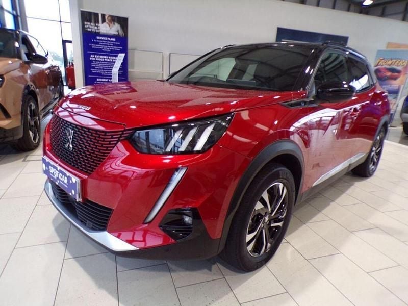 Used Peugeot e-2008 GTi 100 kW (136 HP) 2021 Red SUV