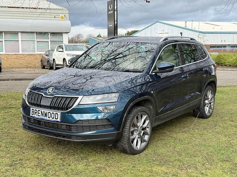 Gebraucht Skoda Karoq 150 PS (110 kW) 2018 Blau SUV