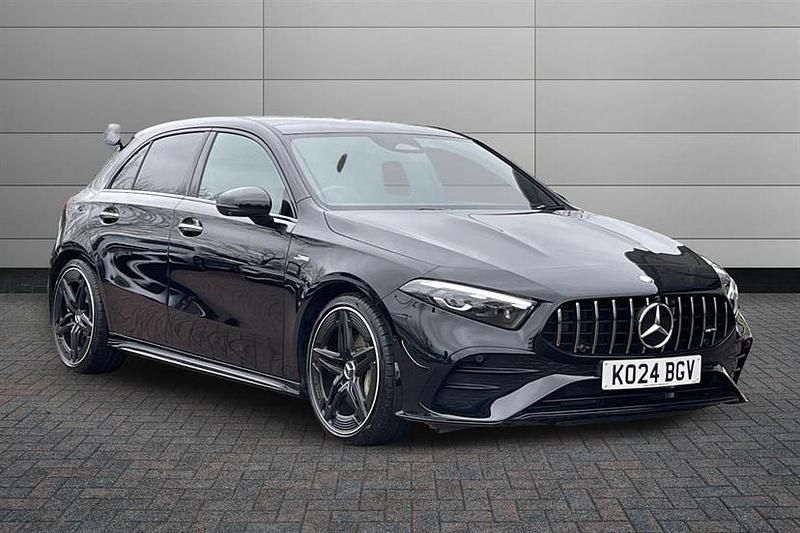 Used Mercedes A35 AMG Premium Plus 306 HP (225 kW) 2024 Black Hatchback