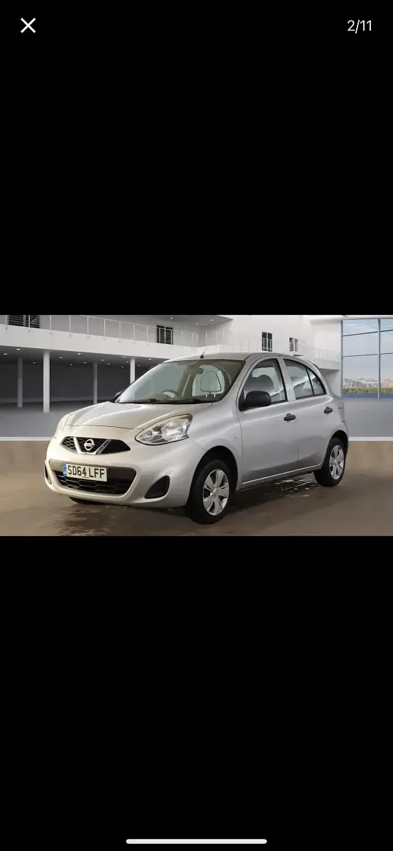 Used Nissan Micra Visia 2014 Silver Hatchback