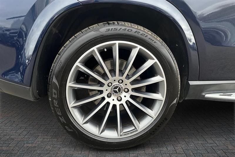 Used Mercedes GLE300 AMG line 245 HP (180 kW) 2021 Cavansite blue Estate