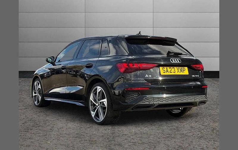 Used Audi A3 Comfort 147 HP (108 kW) 2023 Black Sedan