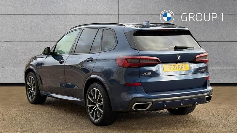 Used BMW X5 M Sport 394 HP (289 kW) 2021 Blue SUV