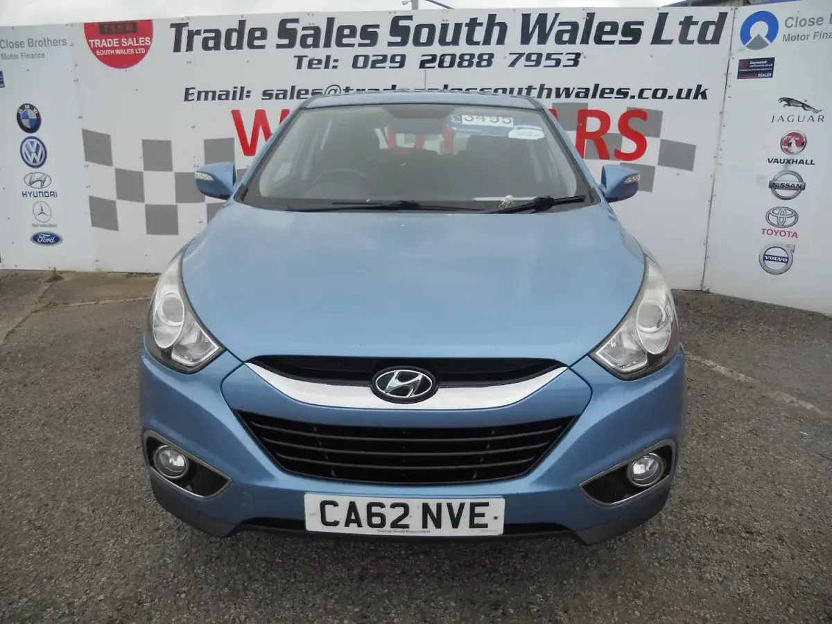 Used Hyundai ix35 Style 135 HP (99 kW) 2013 Blue SUV