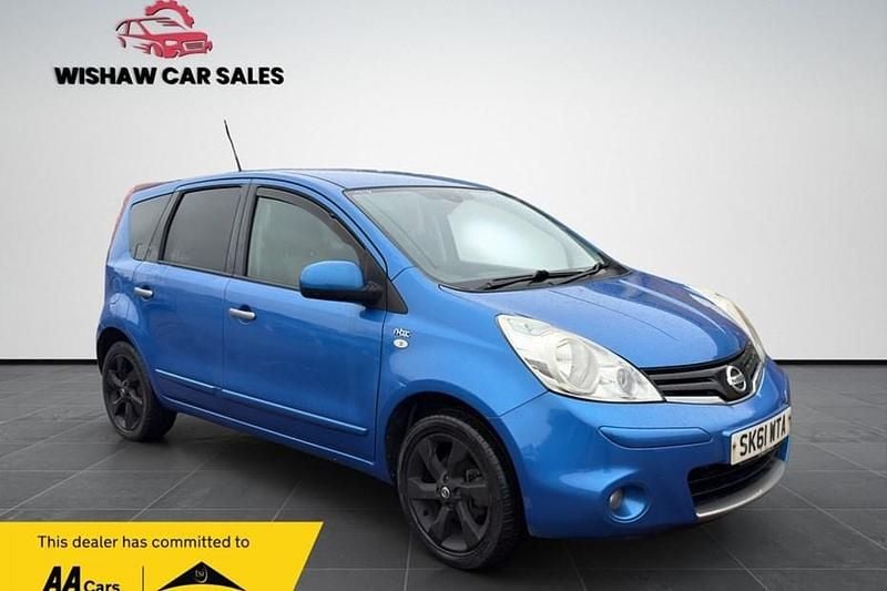 Used Nissan Note N-TEC 88 HP (64 kW) 2011 Blue Hatchback