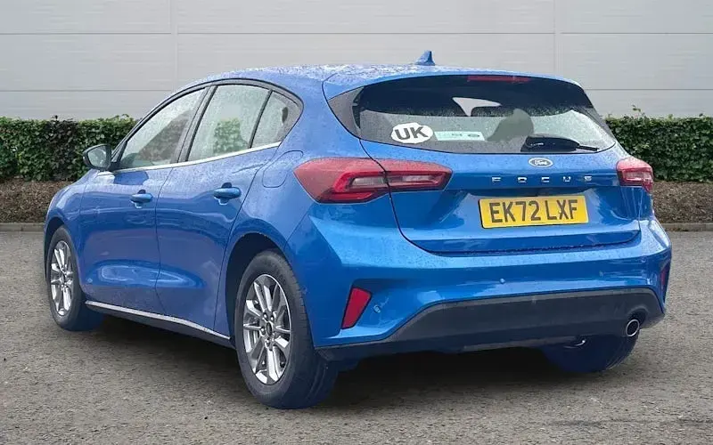 Used Ford Focus Titanium 125 HP (91 kW) 2023 Blue Hatchback