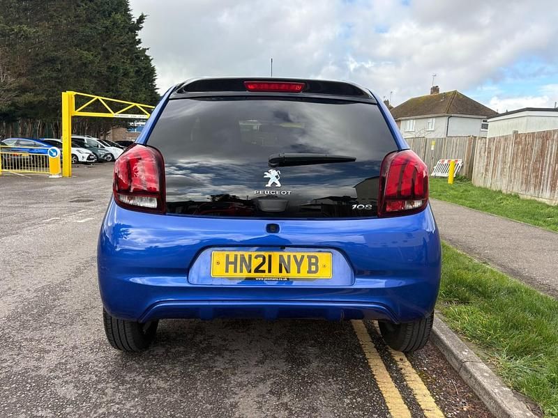 Used Peugeot 108 Allure 2021 Blue Hatchback