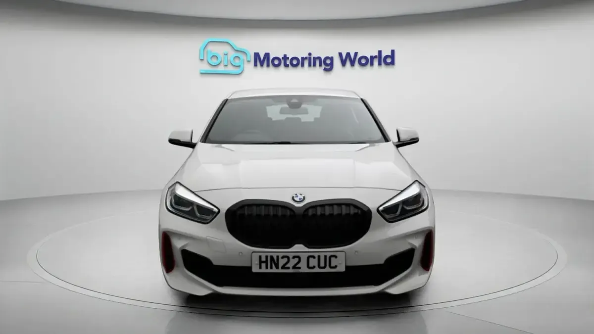 Used BMW 128 M Sport 261 HP (191 kW) 2022 White Hatchback