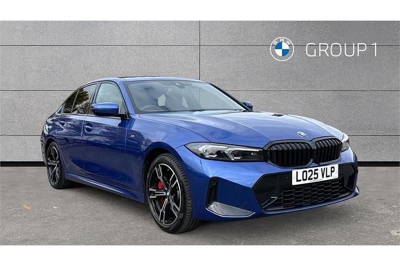Portimao blue Used 2025 BMW 320 M Sport Sedan | £36,475 (Expensive) - Image 1/4