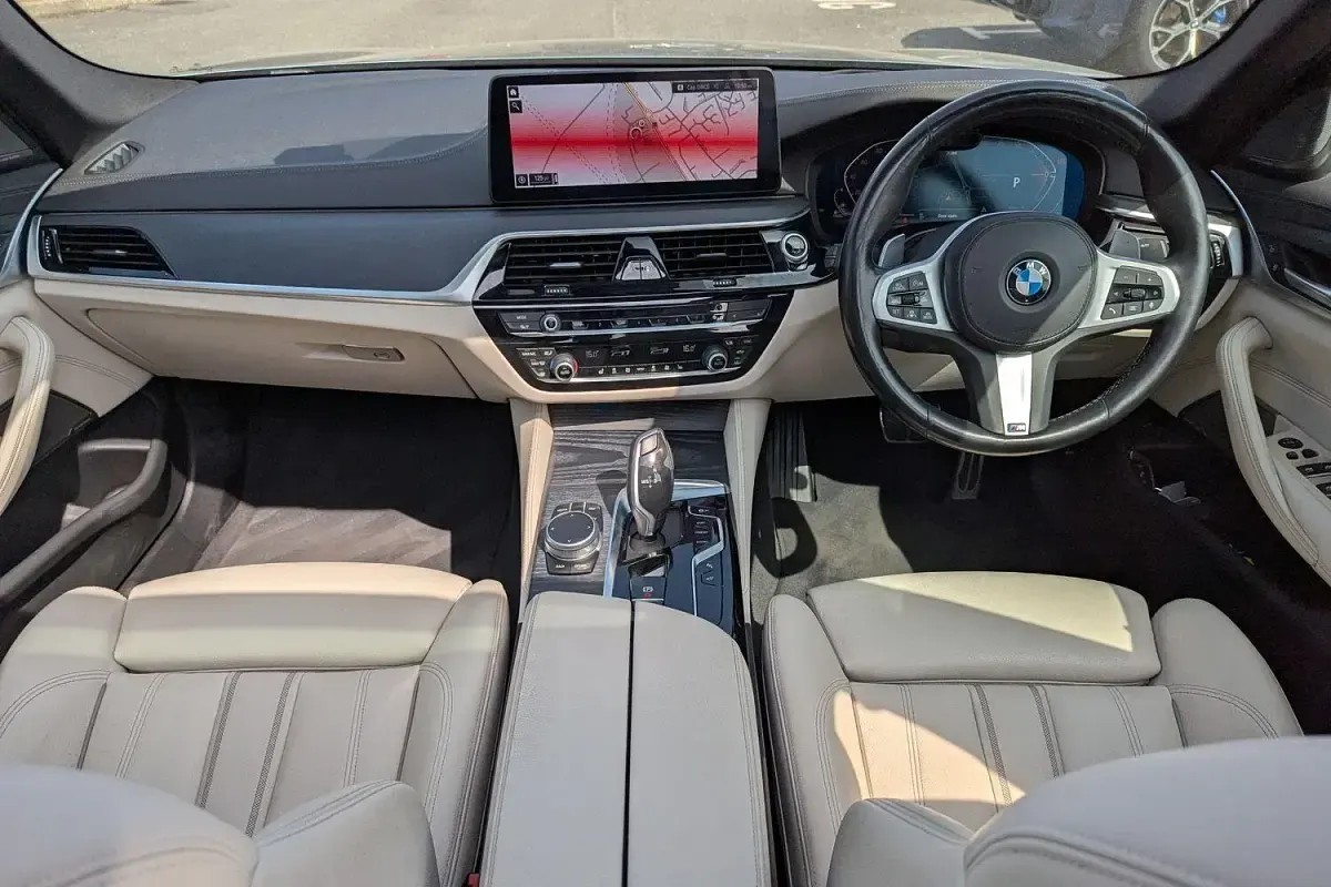 Used BMW 530 M Sport 282 HP (207 kW) 2021 Blue