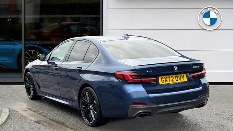 Used BMW 520 M Sport 187 HP (137 kW) 2022 Blue