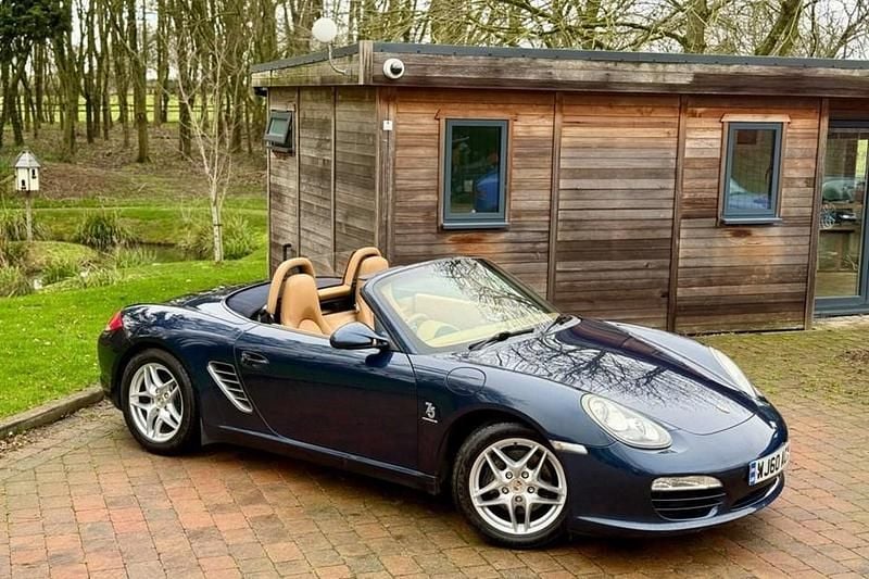 Used Porsche Boxster 2010 Blue Cabriolet