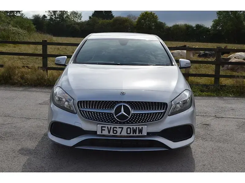 Used Mercedes A180 AMG line 2017 Silver Hatchback