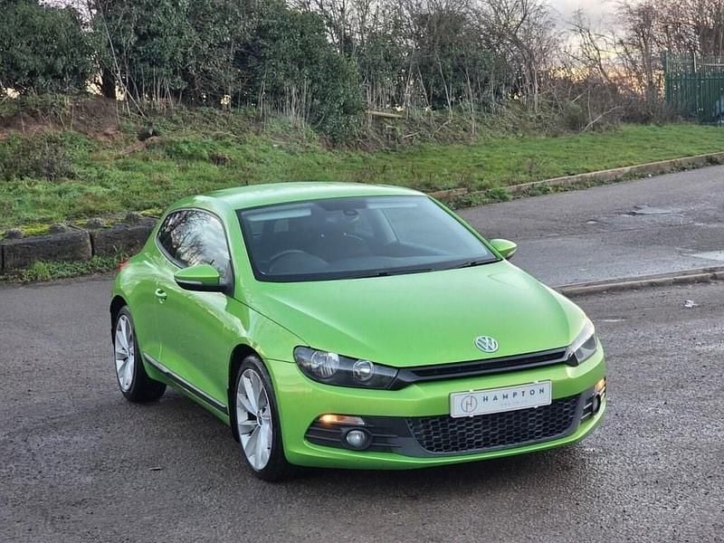 Used VW Scirocco GT 170 HP (125 kW) 2010 Green Coupe