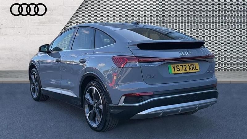 Used Audi Q4 e-tron S-Line 150 kW (204 HP) 2022 Grey SUV