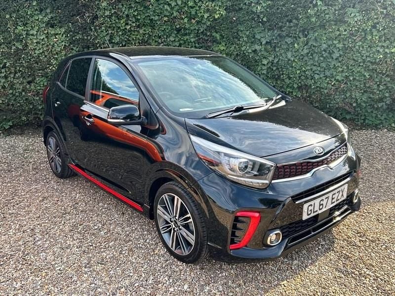 Black Used 2017 Kia Picanto GT-Line Hatchback | £8,499 (Fair price) - Image 1/4