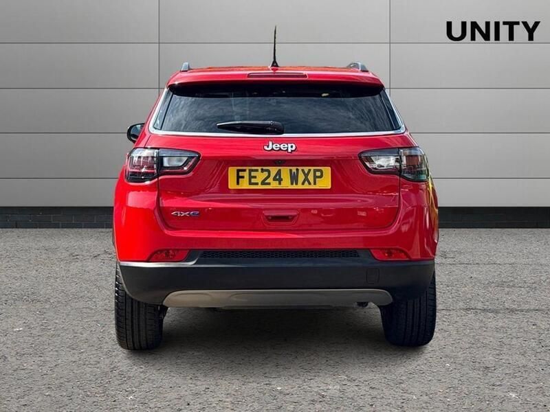 Red Used 2024 Jeep Compass Limited SUV | £23,295 (Fair price) - Image 1/4