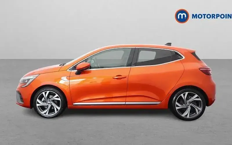 Used Renault Clio RS Line 140 HP (102 kW) 2021 Orange Hatchback