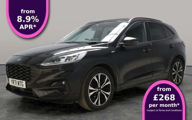 Black Used 2021 Ford Kuga ST-Line X SUV | £19,028 (Fair price) - Image 1/3
