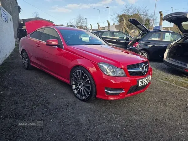 Used Mercedes C250 AMG 2012 Red Coupe