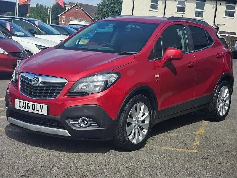 Used Vauxhall Mokka 152 HP (111 kW) 2016 Red SUV