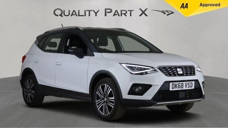 White Used 2018 Seat Arona XCELLENCE SUV | £10,580 (Fair price) - Image 1/4