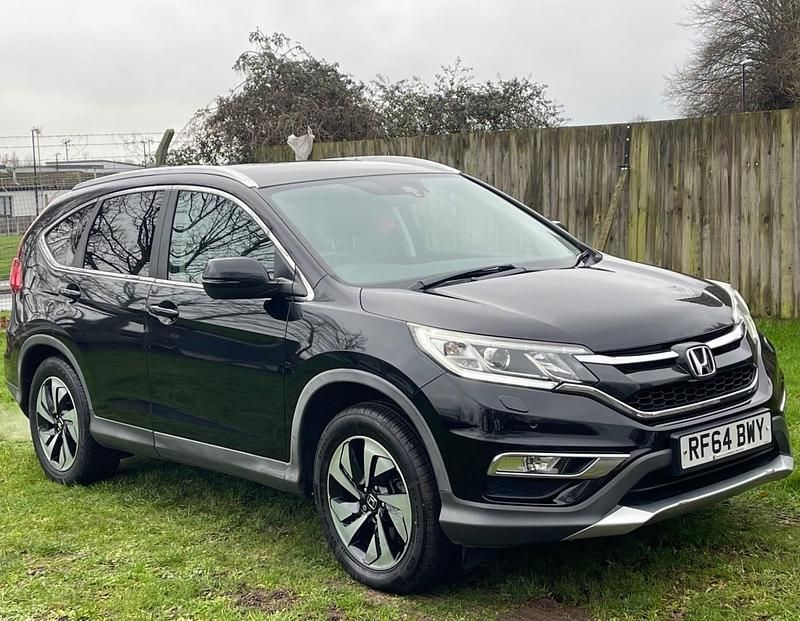 Black Used 2015 Honda CR-V EX SUV | £9,750 (Fair price) - Image 1/4