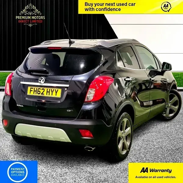 Used Vauxhall Mokka 130 HP (95 kW) 2013 Black SUV