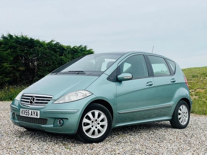Used Mercedes A170 Elegance 2005 Blue Hatchback