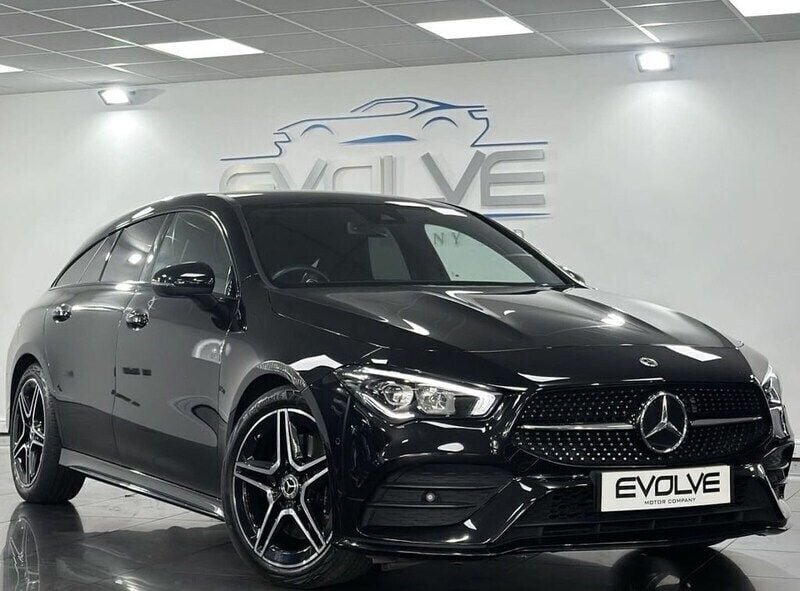 Black Used 2023 Mercedes CLA200 Shooting Brake Executive Estate | £25,495 (Fair price) - Image 1/4