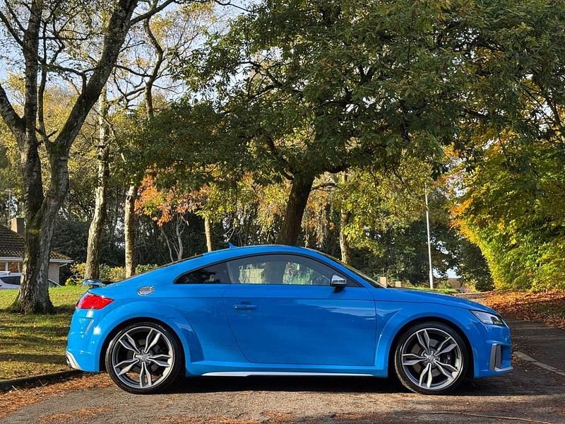 Used Audi TTS Comfort 320 HP (235 kW) 2021 Blue Coupe
