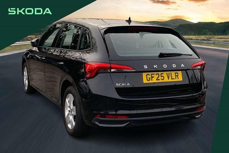 Used Skoda Scala SE 113 HP (83 kW) 2025 Black Hatchback
