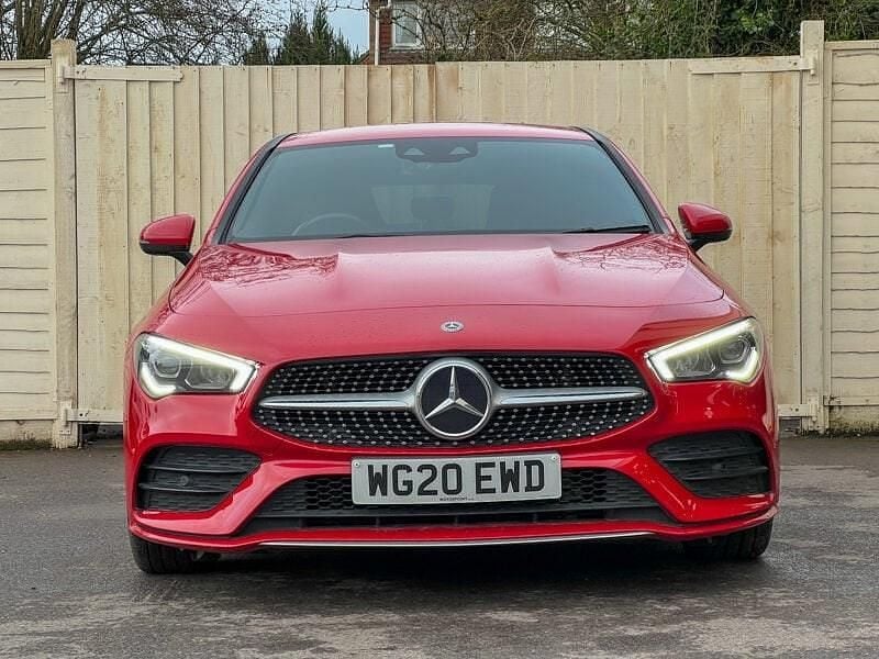 Used Mercedes CLA200 Shooting Brake AMG line 163 HP (119 kW) 2020 Red Estate
