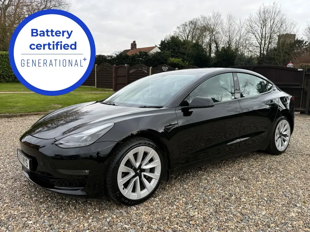 Usado Tesla Model 3 Long Range AWD 366 kW (498 HP) 2021 Preto Sedan
