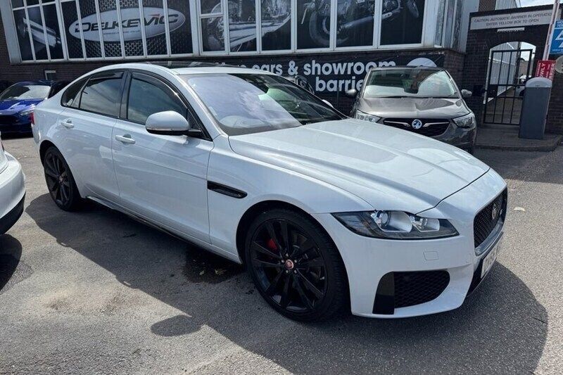 White Used 2016 Jaguar XF S Sedan | £9,790 (Good price) - Image 1/1