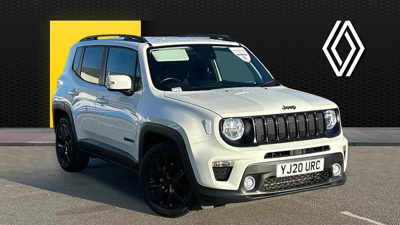 White Used 2020 Jeep Renegade Night Eagle SUV | £13,019 (Fair price) - Image 1/3