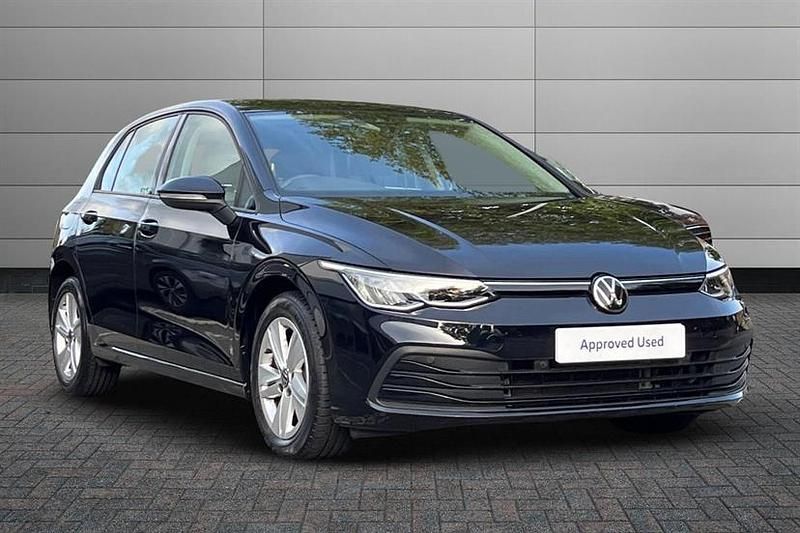 Black Used 2022 VW Golf VIII Life Hatchback | £19,995 (Good price) - Image 1/4