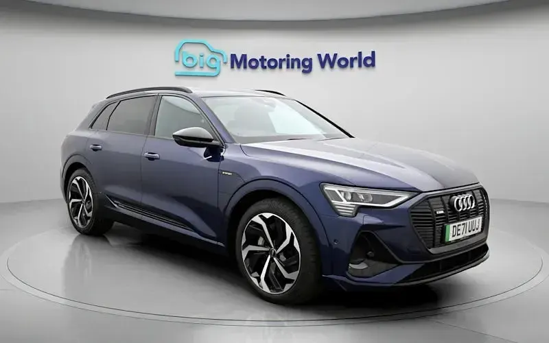 Used Audi e-tron Black Edition 230 kW (313 HP) 2022 Blue SUV