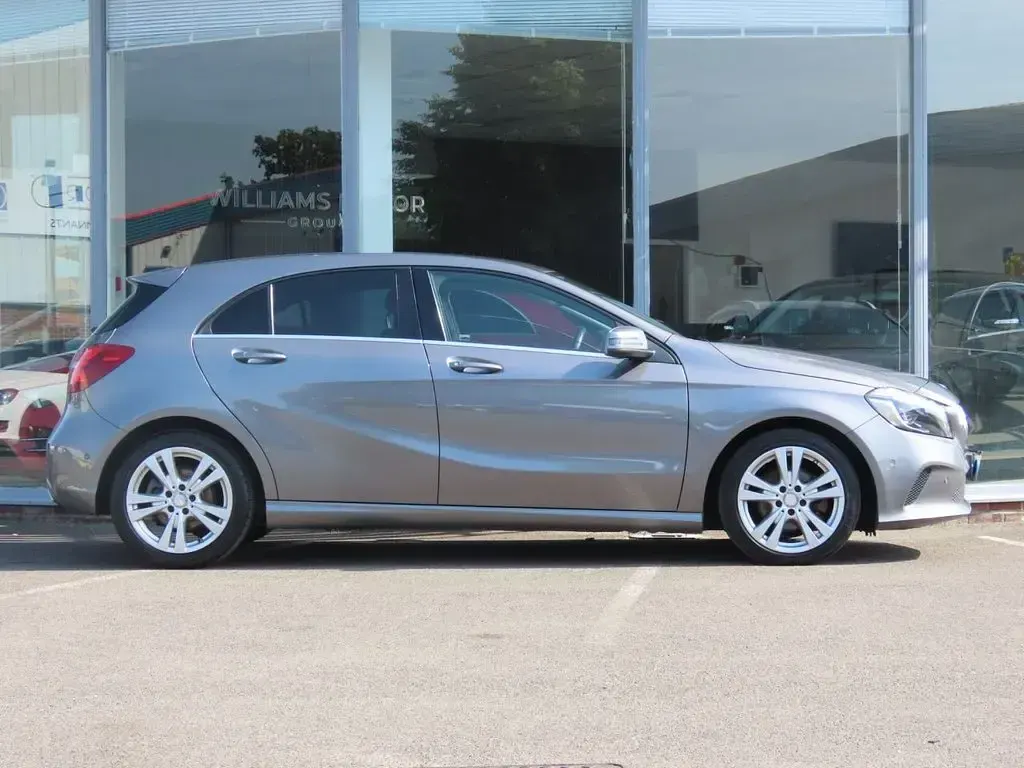 Used Mercedes A200 Premium 136 HP (100 kW) 2017 Grey Hatchback