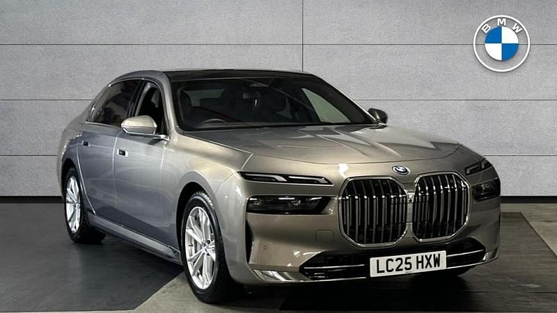 Grey Used 2025 BMW 750e Comfort Edition Sedan | £79,110 (Expensive) - Image 1/4