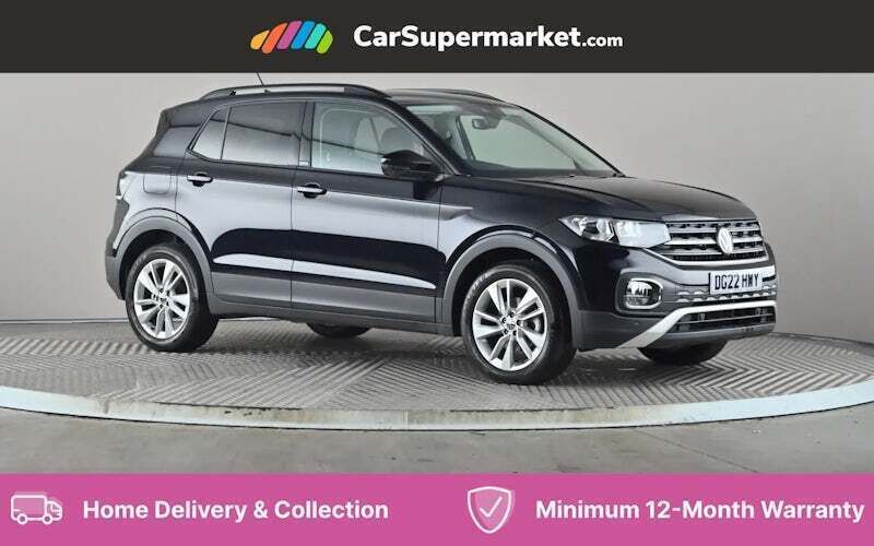 Black Used 2022 VW T-Cross Active SUV | £18,697 (Fair price) - Image 1/4